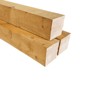 Douglas balk 250x250 mm fijnbezaagd